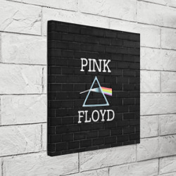 Холст квадратный Pink Floyd logo - Пинк флойд логотип - фото 2