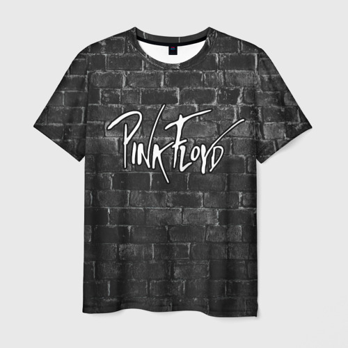 Мужская футболка 3D Pink Floyd - Пинк флойд кирпичная стена, цвет 3D печать