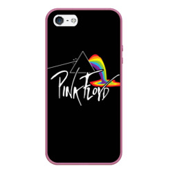 Чехол для iPhone 5/5S матовый Pink Floyd - Пинк флойд лужа