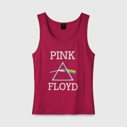 Женская майка хлопок Pink Floyd - Пинк флойд логотип