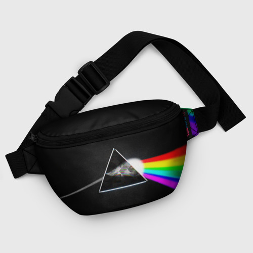 Поясная сумка 3D Pink Floyd - Пинк флойд глитч - фото 6
