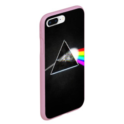 Чехол для iPhone 7Plus/8 Plus матовый Pink Floyd - Пинк флойд глитч - фото 2