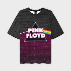 Мужская футболка oversize 3D Pink Floyd. Пинк флойд