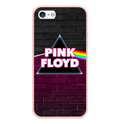 Чехол для iPhone 5/5S матовый Pink Floyd. Пинк флойд