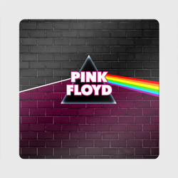 Магнит виниловый Квадрат Pink Floyd. Пинк флойд