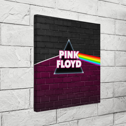 Холст квадратный Pink Floyd. Пинк флойд, цвет 3D печать - фото 3