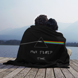 Плед 3D Pink Floyd time Пинк флойд логотип - фото 2