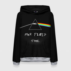 Женская толстовка 3D Pink Floyd time Пинк флойд логотип