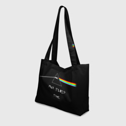 Пляжная сумка 3D Pink Floyd time Пинк флойд логотип - фото 2