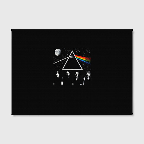 Холст прямоугольный Pink Floyd logo Пинк флойд небо, цвет 3D печать - фото 2