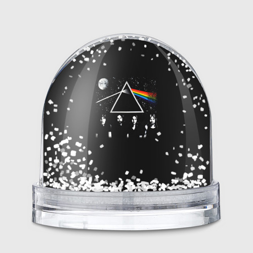 Игрушка Снежный шар Pink Floyd logo Пинк флойд небо