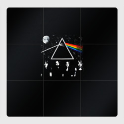 Магнитный плакат 3Х3 Pink Floyd logo Пинк флойд небо