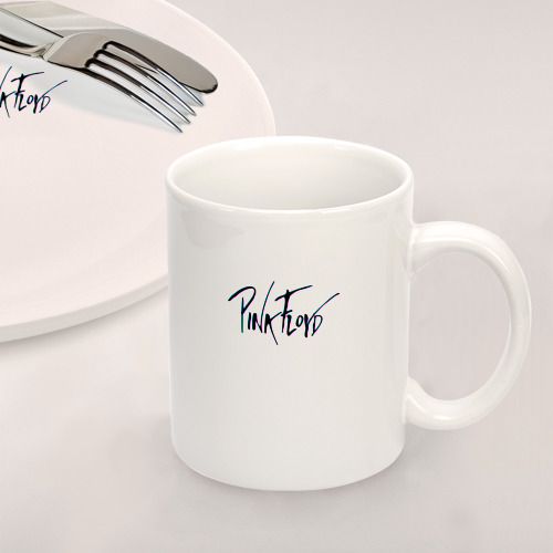 Набор: тарелка + кружка Pink Floyd glitch Пинк флойд глитч - фото 2