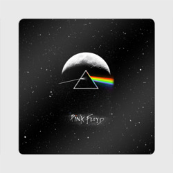 Магнит виниловый Квадрат Pink Floyd logo Пинк флойд звезды