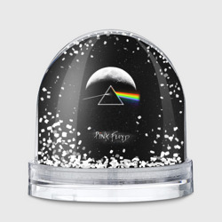 Игрушка Снежный шар Pink Floyd logo Пинк флойд звезды