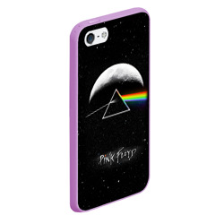 Чехол для iPhone 5/5S матовый Pink Floyd logo Пинк флойд звезды - фото 2