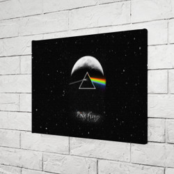 Холст прямоугольный Pink Floyd logo Пинк флойд звезды - фото 2