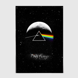 Постер Pink Floyd logo Пинк флойд звезды