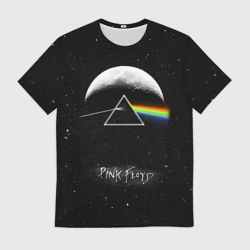 Мужская футболка 3D Pink Floyd logo Пинк флойд звезды