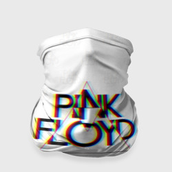 Бандана-труба 3D Pink Floyd logo Пинк флойд глитч