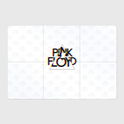 Магнитный плакат 3Х2 Pink Floyd logo Пинк флойд глитч