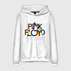 Мужская толстовка 3D Pink Floyd logo Пинк флойд глитч