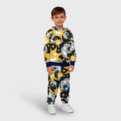 Детский костюм с толстовкой 3D Солнце и Луна из FNAF Security Breach. Паттерн - фото 2