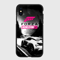 Чехол для iPhone XS Max матовый Forza Horizon 5 - night race