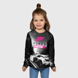 Детский лонгслив 3D Forza Horizon 5 - night race - фото 2