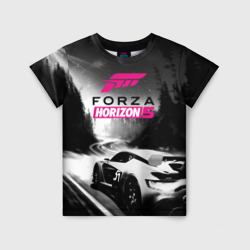 Детская футболка 3D Forza Horizon 5 - night race
