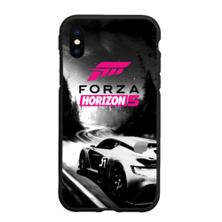 Чехол для iPhone XS Max матовый Forza Horizon 5 - night race