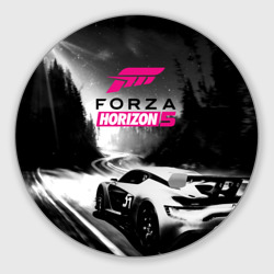 Круглый коврик для мышки Forza Horizon 5 - night race