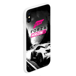 Чехол для iPhone XS Max матовый Forza Horizon 5 - night race - фото 2