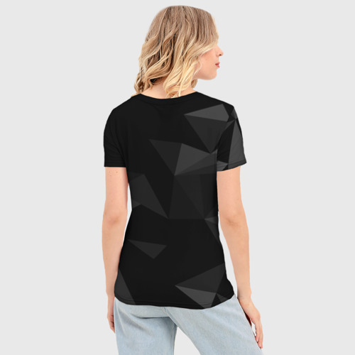Женская футболка 3D Slim Сузуки, Suzuki Геометрия, цвет 3D печать - фото 4