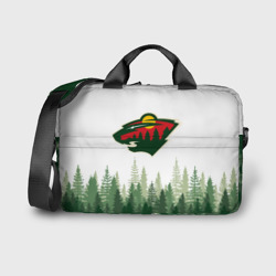 Сумка для ноутбука 3D Minnesota Wild, Миннесота Уайлд Лес