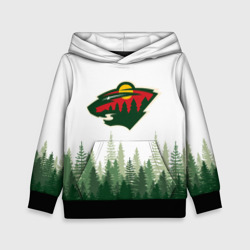 Детская толстовка 3D Minnesota Wild, Миннесота Уайлд Лес