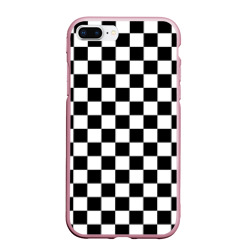 Чехол для iPhone 7Plus/8 Plus матовый Chess Squares Cubes