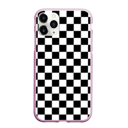 Чехол для iPhone 11 Pro Max матовый Chess Squares Cubes