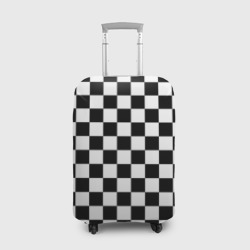 Чехол для чемодана 3D Chess Squares Cubes