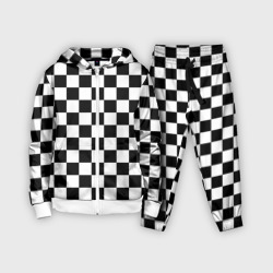 Детский костюм 3D Chess Squares Cubes