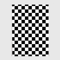 Постер Chess Squares Cubes