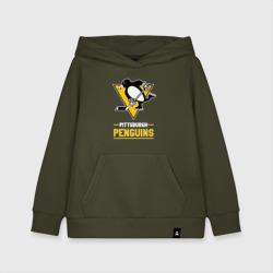 Детская толстовка хлопок Питтсбург Пингвинз , Pittsburgh Penguins