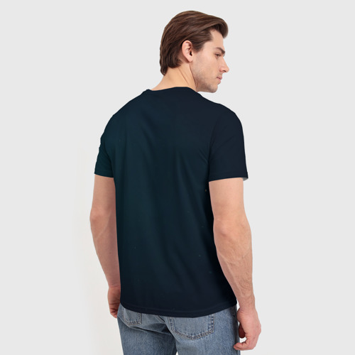Мужская футболка 3D с принтом МГС 5, вид сзади #2