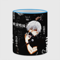 Кружка с полной запечаткой Токийский Гуль на фоне Иероглифов Tokyo Ghoul - фото 2