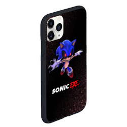 Чехол для iPhone 11 Pro Max матовый Sonic EXE - Шум - фото 2