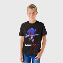 Детская футболка 3D Sonic EXE - Шум - фото 2