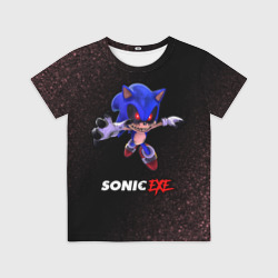 Детская футболка 3D Sonic EXE - Шум
