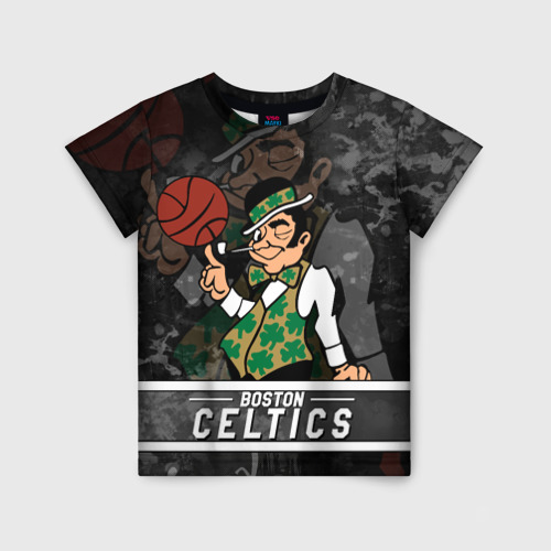 Детская футболка 3D Boston Celtics , Бостон Селтикс, цвет 3D печать