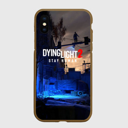 Чехол для iPhone XS Max матовый Dyng Light 2: Stay Human - Приближается ночь