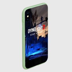 Чехол для iPhone XS Max матовый Dyng Light 2: Stay Human - Приближается ночь - фото 2